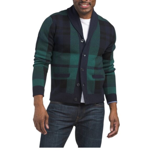 GREYSON Shepherd Wool Blend Isle Cardigan - Picture 1 of 2